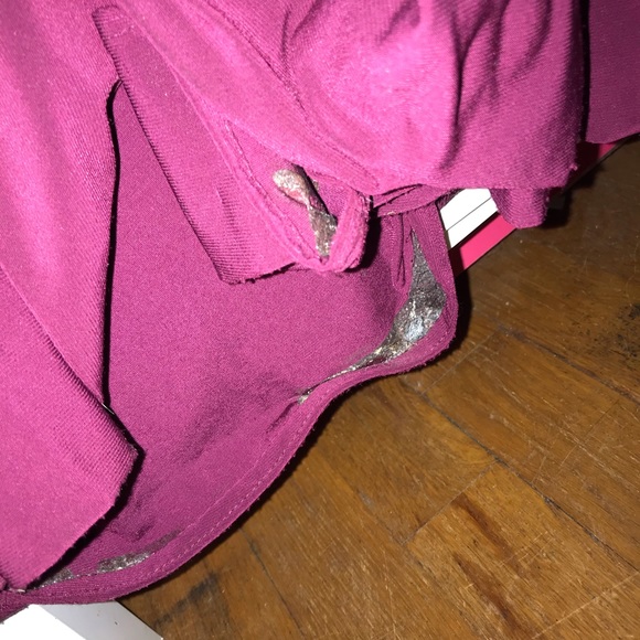 Wine formal dress - Picture 8 of 8